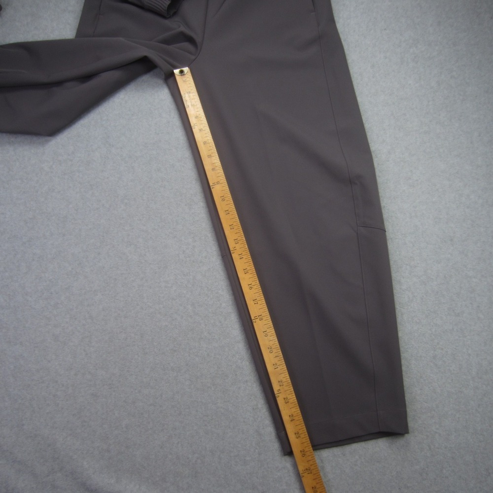Nike Pants Womens Small Gray Dri-Fit 24.7 Ankle High Rise Barrel Leg Stretch - Picture 12 of 16